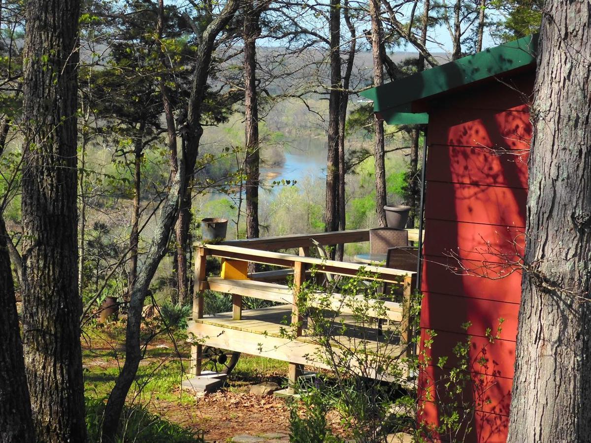 Rock Eddy Bluff Farm Cabins Dixon Bagian luar foto